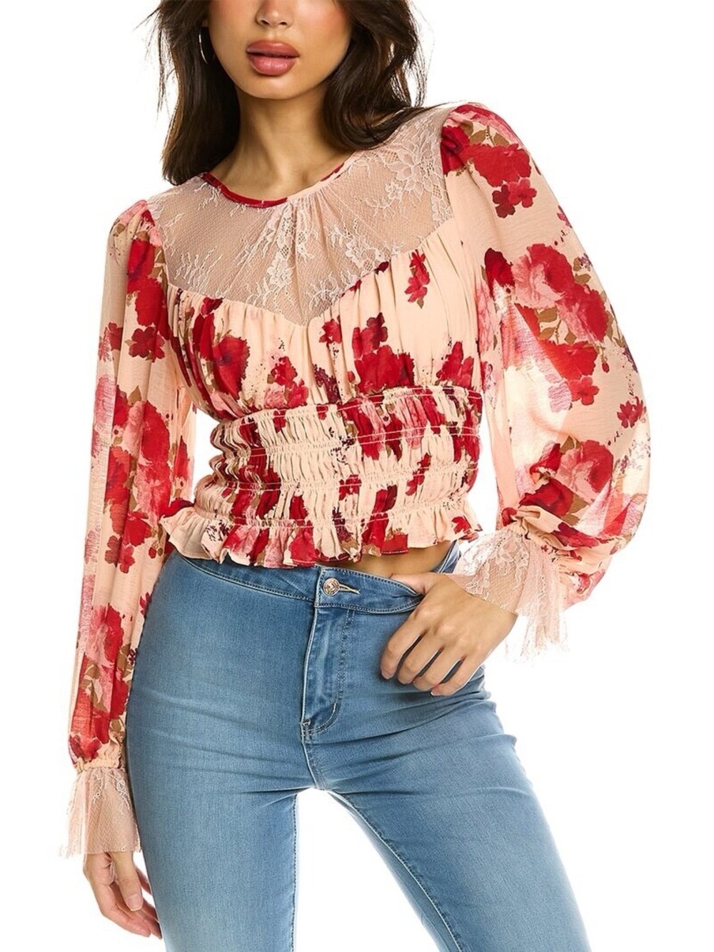 Free People Daphne Blouse